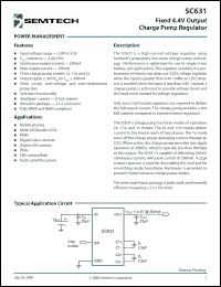 Click here to download SC631EVB Datasheet