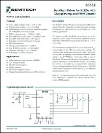 Click here to download SC652ULTRT Datasheet