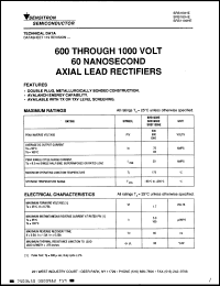 Click here to download SRS1100HE Datasheet