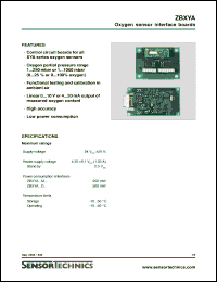 Click here to download ZBXYA025D4 Datasheet