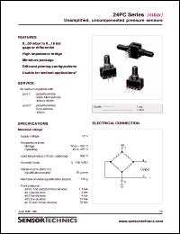 Click here to download 24PC0100G2A10 Datasheet
