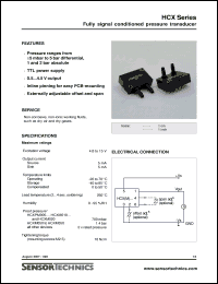 Click here to download HCX001D6H Datasheet