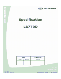 Click here to download LB770D Datasheet