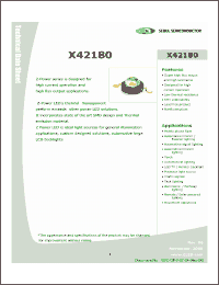 Click here to download X42180 Datasheet
