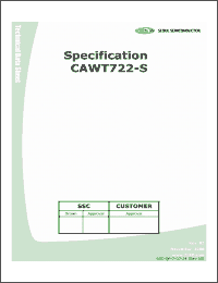 Click here to download CAWT722-S Datasheet