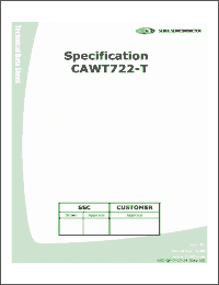 Click here to download CAWT722-T Datasheet