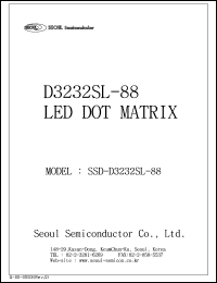 Click here to download SSC-D3232SL-88 Datasheet