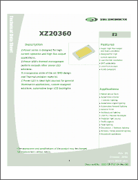 Click here to download XZ20360 Datasheet