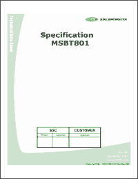 Click here to download MSBT801 Datasheet