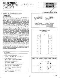 Click here to download M74HC652B1 Datasheet