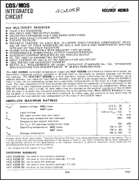 Click here to download HCC40208BD Datasheet