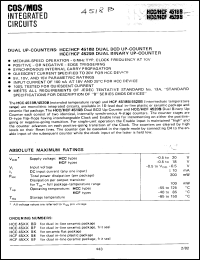 Click here to download HCC4520BK Datasheet