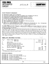 Click here to download HCF4532BE Datasheet