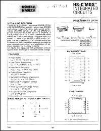 Click here to download M54HC138F1 Datasheet