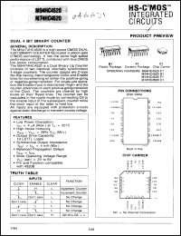 Click here to download M74HC4520B1 Datasheet