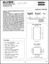 Click here to download M74HC590C1 Datasheet