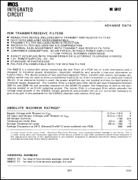 Click here to download M5912F1 Datasheet