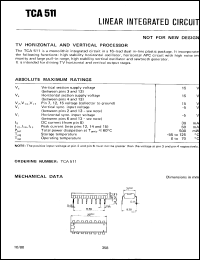 Click here to download TCA511 Datasheet