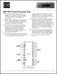 Click here to download Z8400L2F1 Datasheet