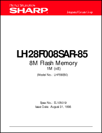 Click here to download LH28F008SAR-85 Datasheet