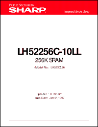 Click here to download LH52256C-10LL Datasheet