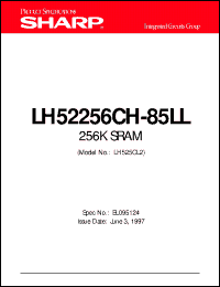 Click here to download LH52256CH-85 Datasheet