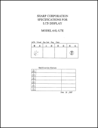 Click here to download 64L-U7 Datasheet