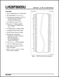 Click here to download LH28F800SU Datasheet