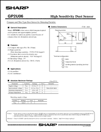 Click here to download GP2U06 Datasheet