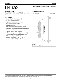 Click here to download LH1692 Datasheet