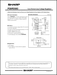 Click here to download PQ6RD083 Datasheet