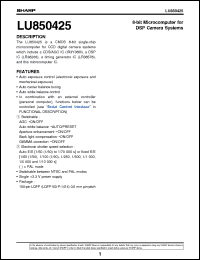 Click here to download LU850425 Datasheet