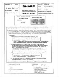 Click here to download PC357NT Datasheet