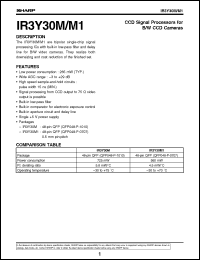 Click here to download IR3Y30 Datasheet