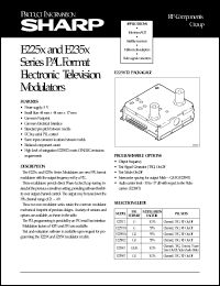 Click here to download E2258T2 Datasheet