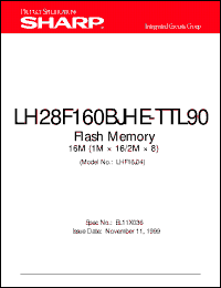 Click here to download LH28F160BJHE-TTL90 Datasheet