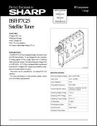 Click here to download BSFH77G25 Datasheet