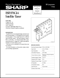 Click here to download BSFH78G14 Datasheet