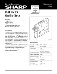 Click here to download BSFH78G23 Datasheet