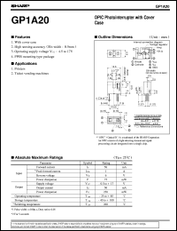 Click here to download GP1A20 Datasheet