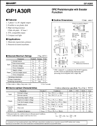 Click here to download GP1A30 Datasheet