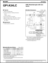 Click here to download GP1A34 Datasheet