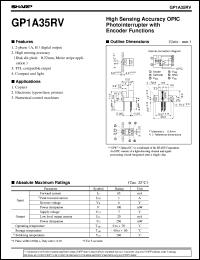 Click here to download GP1A35 Datasheet