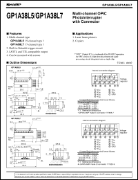 Click here to download GP1A38L5 Datasheet