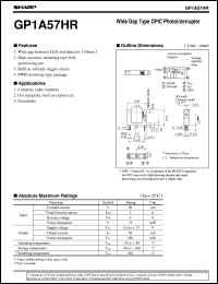 Click here to download GP1A57 Datasheet