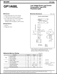 Click here to download GP1A68 Datasheet