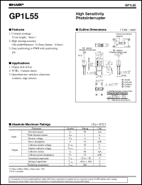 Click here to download GP1L55 Datasheet