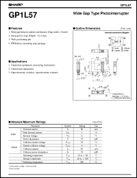 Click here to download GP1L57 Datasheet