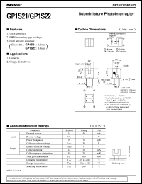 Click here to download GP1S21 Datasheet