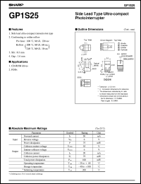 Click here to download GP1S25 Datasheet